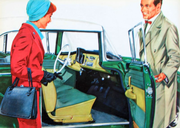 Auto-Union 1000 Coupe de Luxe Modelprogram 1959 Carbrochure (8499)
